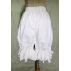 Wang Yan and Summer Embroidered Accordion Pleats Long Lace Bloomers